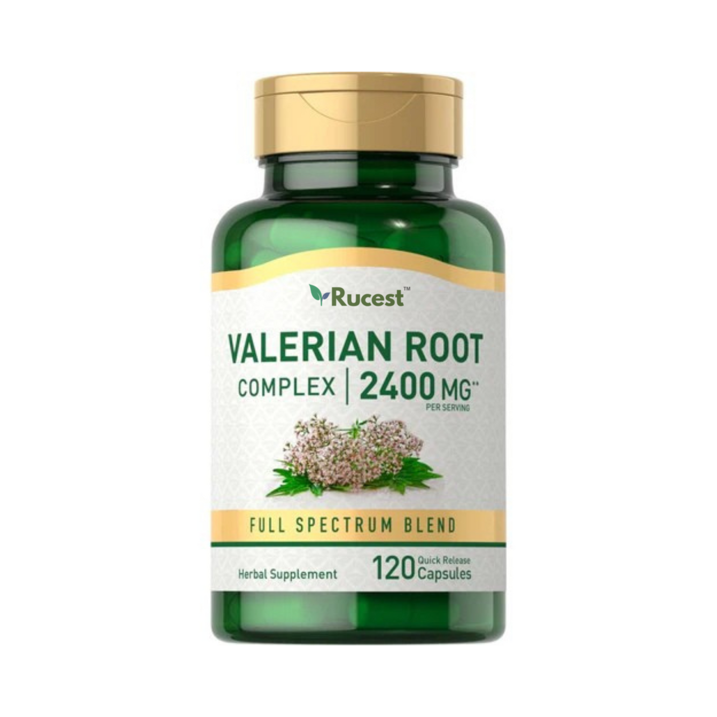 Valerian Root, 2400 mg, 120 Quick Release Capsules