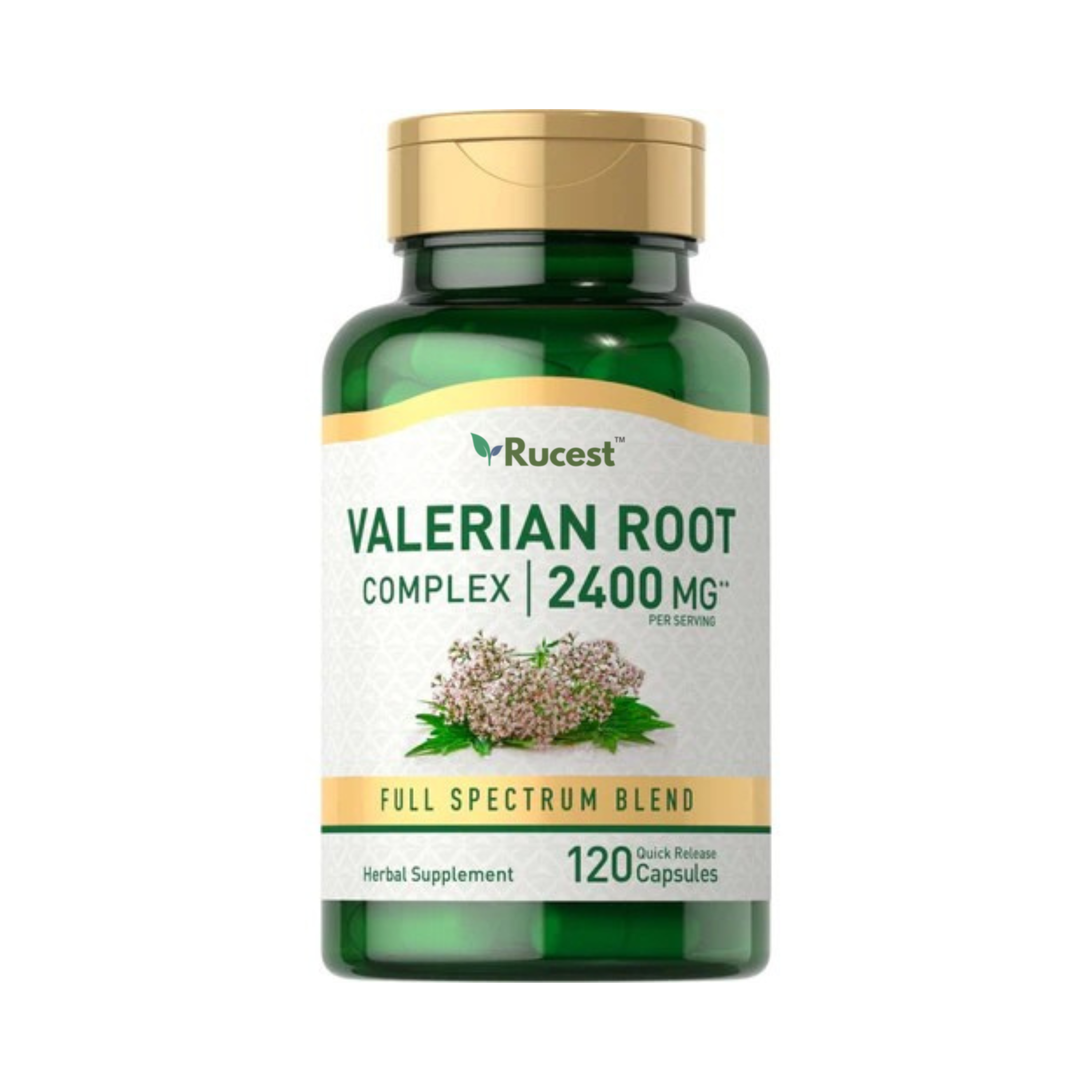 Rucest™Valerian Root, 2400 mg, 120 Quick Release Capsules