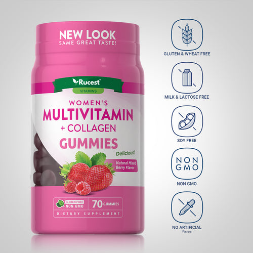 Women's Multivitamin (Fruit Flavor), 70 Gummies