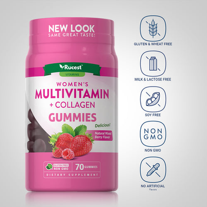 Women's Multivitamin (Fruit Flavor), 70 Gummies